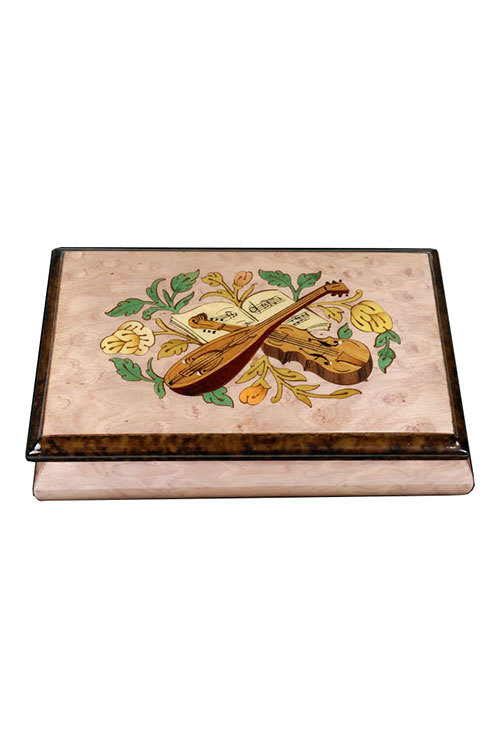 Музыкальные шкатулки Ercolano MEI416SVWHL