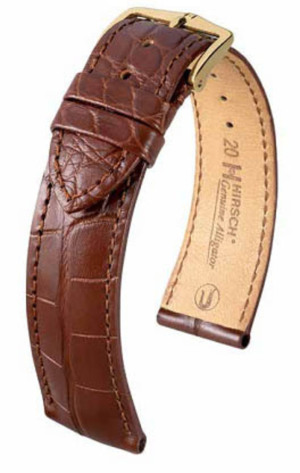 Ремешки Hirsch для часов 10200779-1-20(аллигатор)